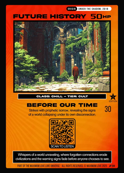 Future History trading card